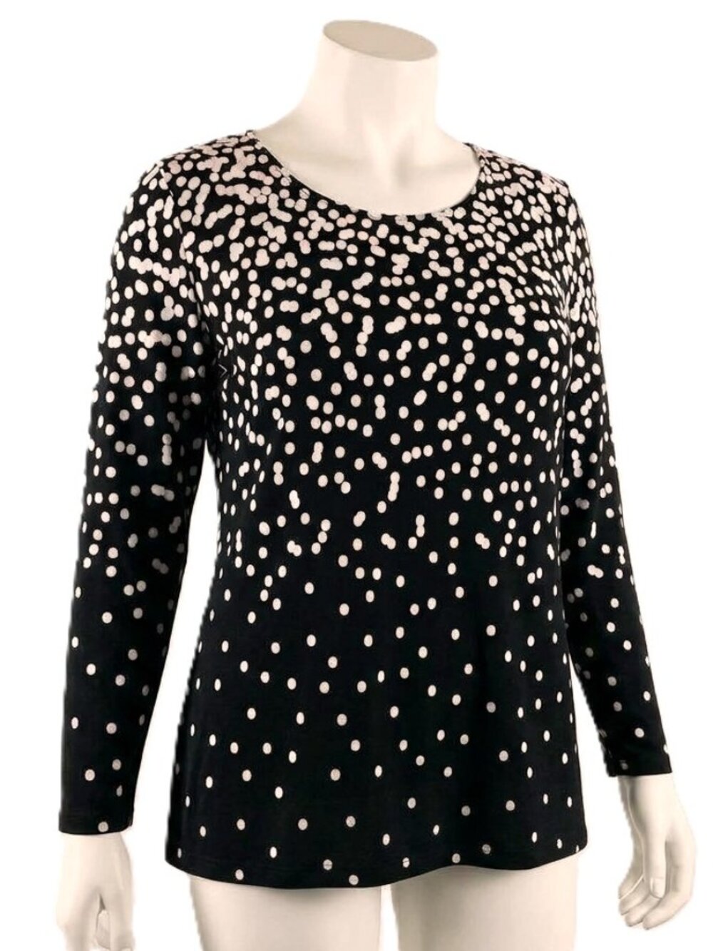 CHICO'S Long-Sleeve Pullover Blouse. Size 3* (XL/16)